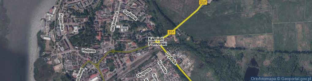 Zdjęcie satelitarne Rondo Wyszyńskiego Stefana, ks. kard. rondo.